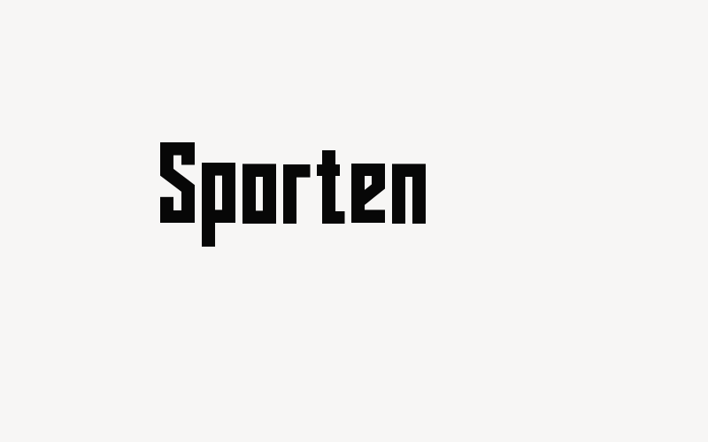 Sporten Font