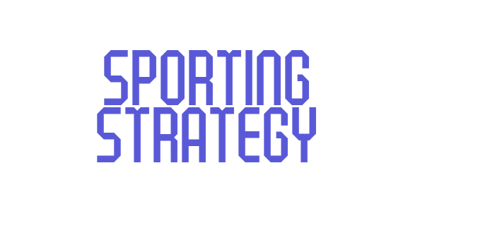 Sporting Strategy Font Download