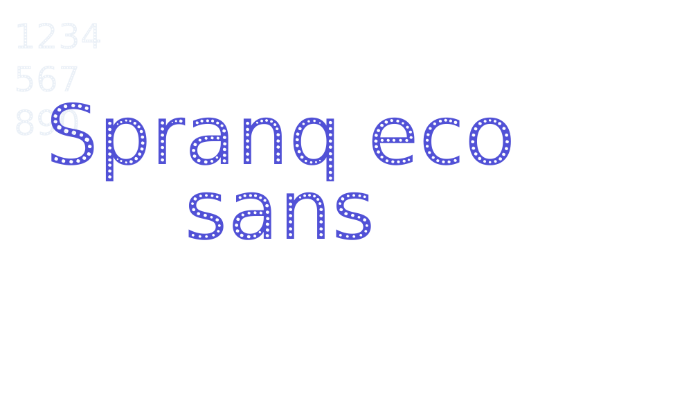 Spranq eco sans-font-download