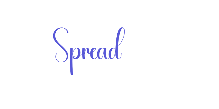 Spread Font Download