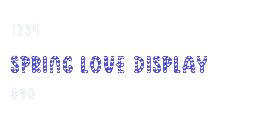 Spring Love Display-font-download