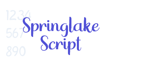 Springlake Script-font-download