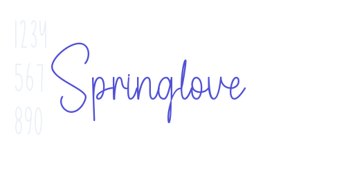 Springlove-font-download