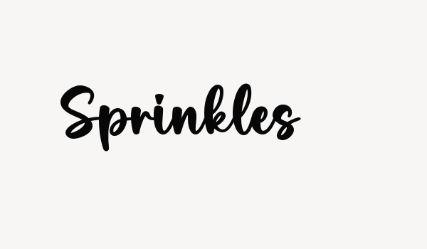 Sprinkles Font