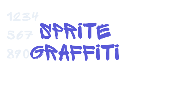 Sprite Graffiti font free