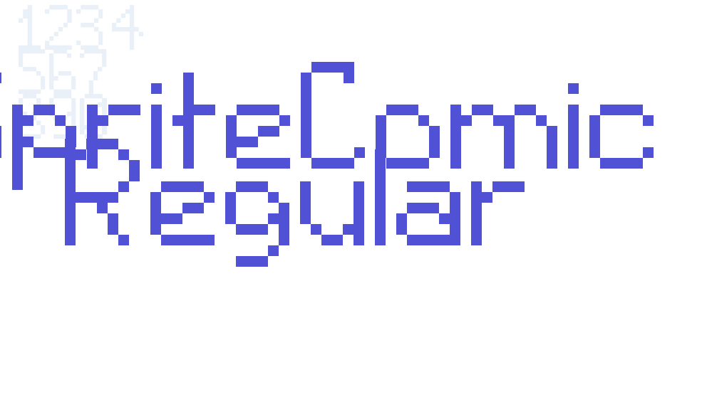 SpriteComic Regular-font-download