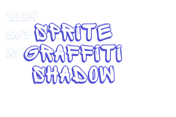 Sprite Graffiti Shadow Font Download