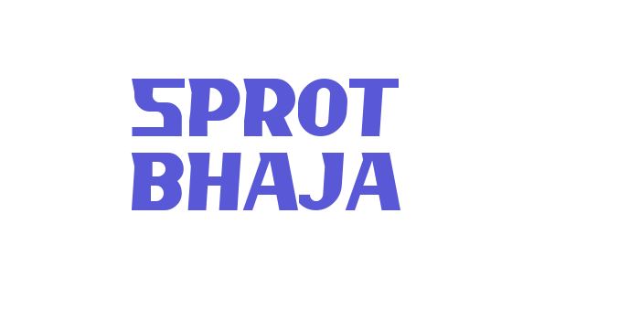 Sprot Bhaja Font Download