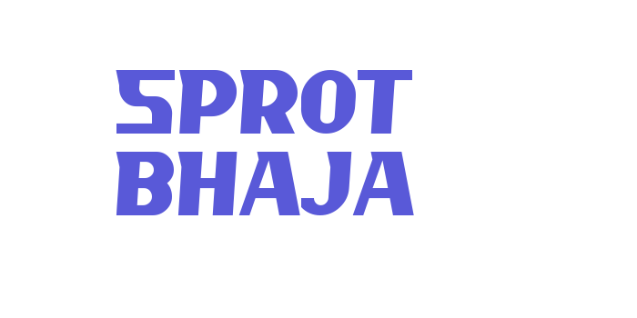 Sprot Bhaja Font