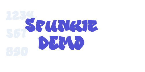 Spunkie DEMO-font-download