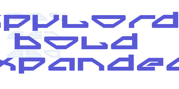 Spylord Bold Expanded font free