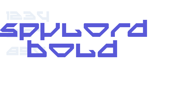 Spylord Bold font free