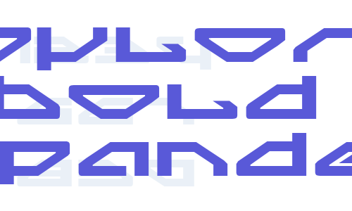 Spylord Bold Expanded Font