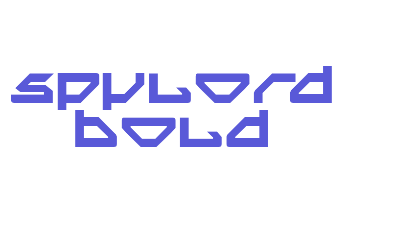 Spylord Bold Font