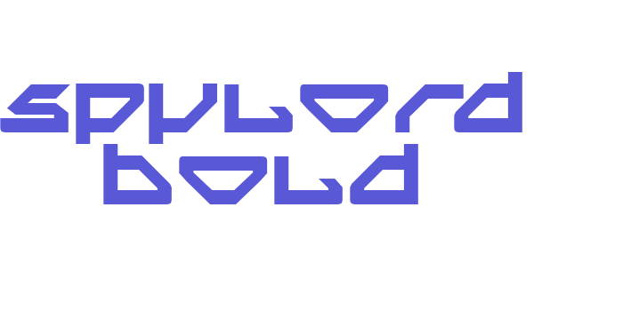 Spylord Bold Font Download