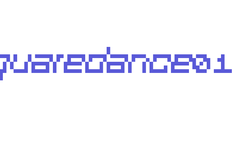 SquareDance01 Font