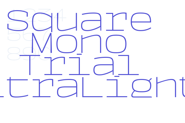 Square Mono Trial UltraLight