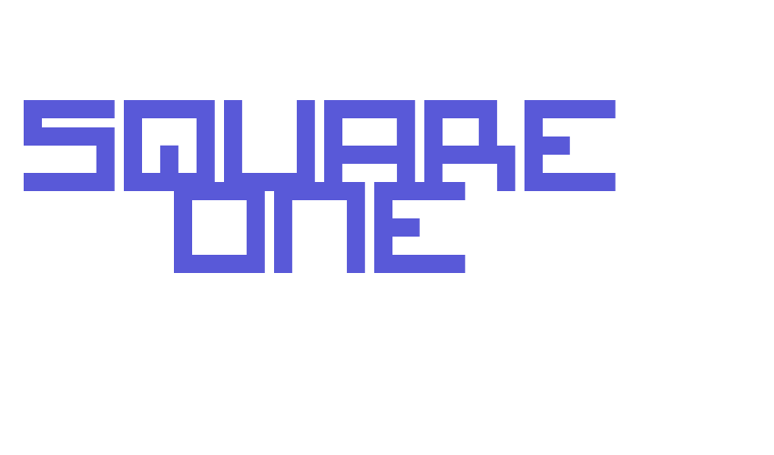 Square One Font Download