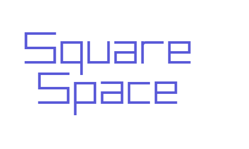 Square Space Font