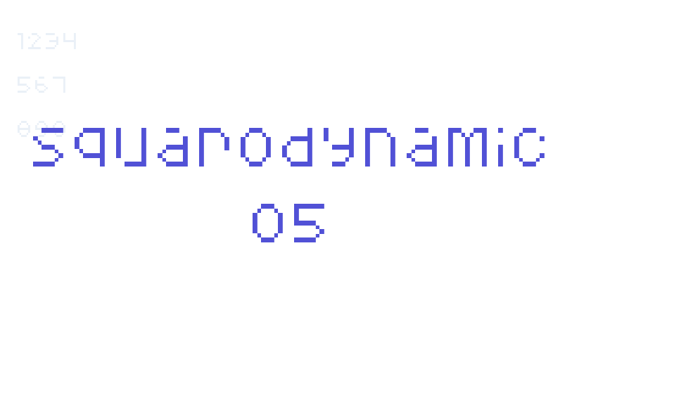 Squarodynamic 05-font-download