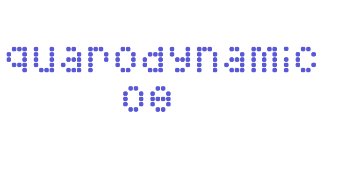 Squarodynamic 08 Font Download