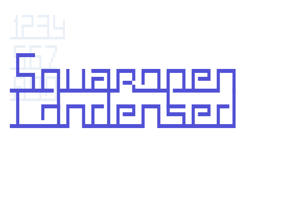 Squaropen Condensed Font Download