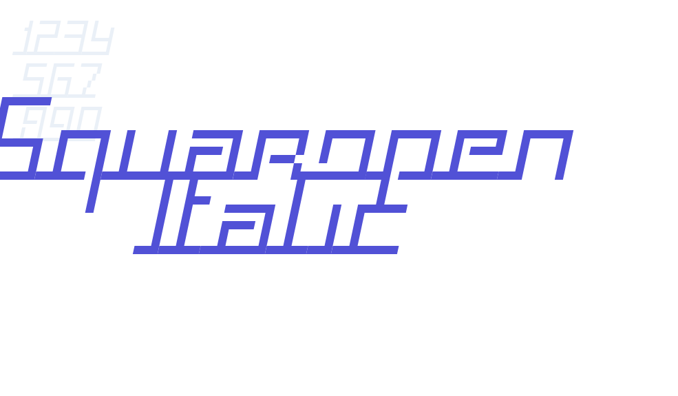 Squaropen Italic-font-download