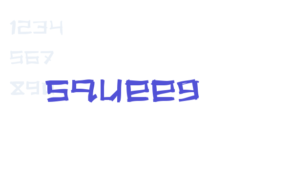 Squeeg Font Download