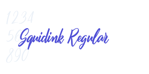Squidink Regular-font-download