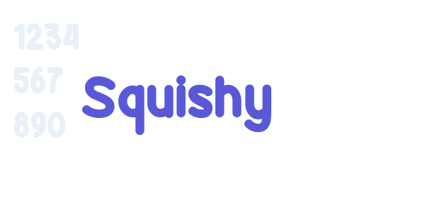 Squishy font free