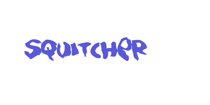 Squitcher Font Download