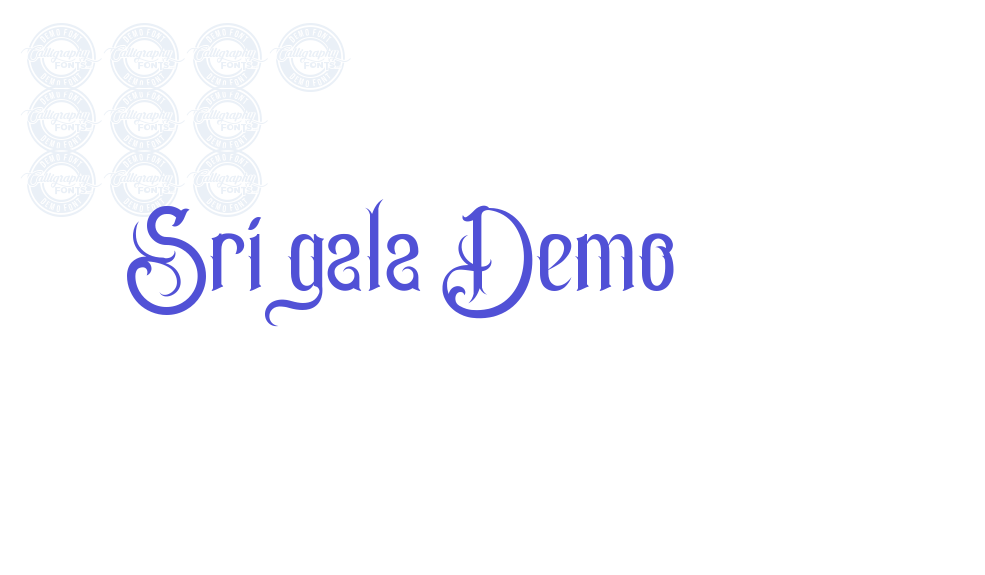 Srigala Demo-font-download