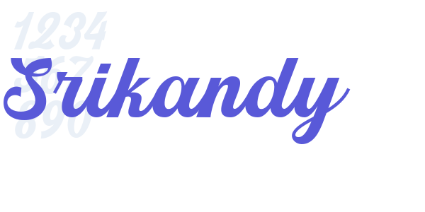 Srikandy font free