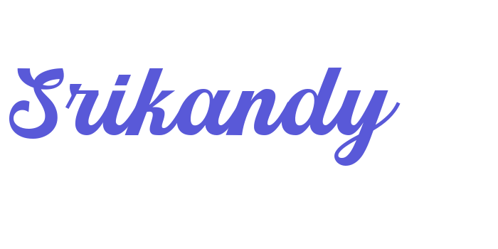 Srikandy Font Download