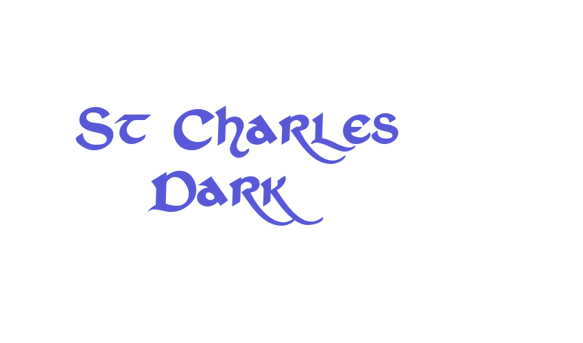 St Charles Dark Font Download