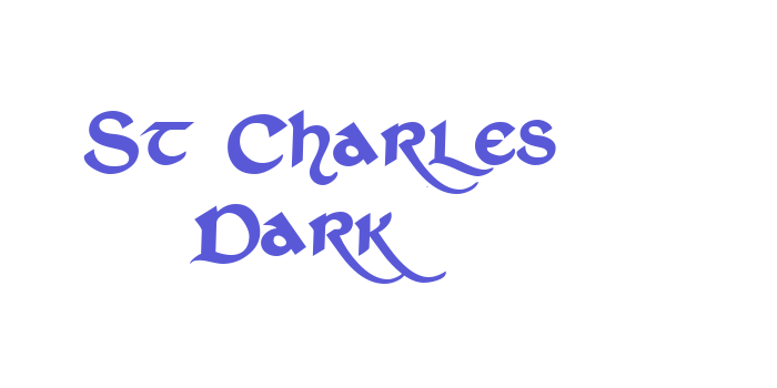 St Charles Dark Font Download