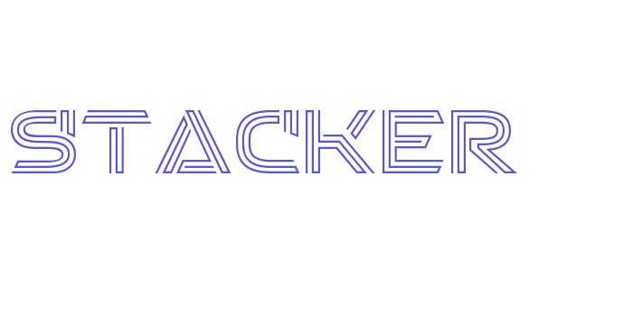 Stacker Font