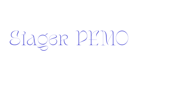 Stager DEMO Font Download