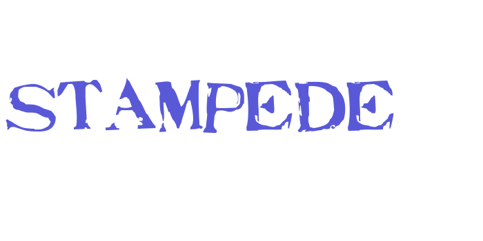 Stampede Font Download