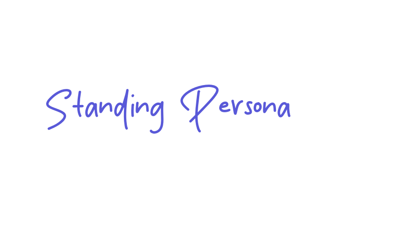 Standing Persona Font Download