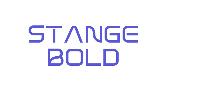 Stange Bold Font Download