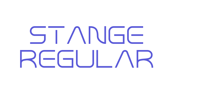 Stange Regular Font Download