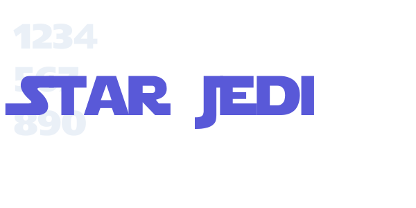 Star Jedi font free