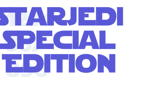 StarJedi Special Edition Font Download