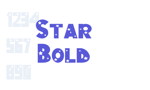 Star Bold Font Download