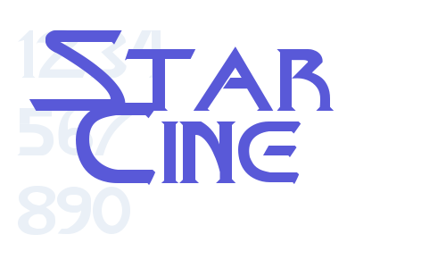 Star Cine Font Download