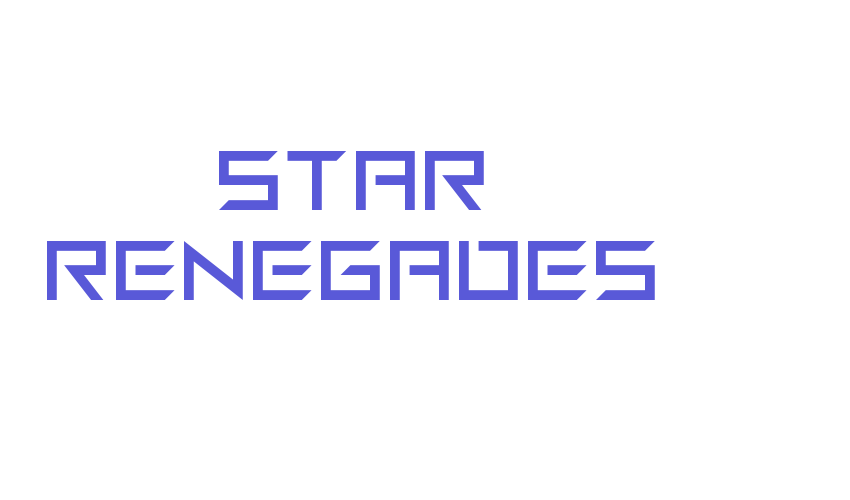 Star Renegades Font