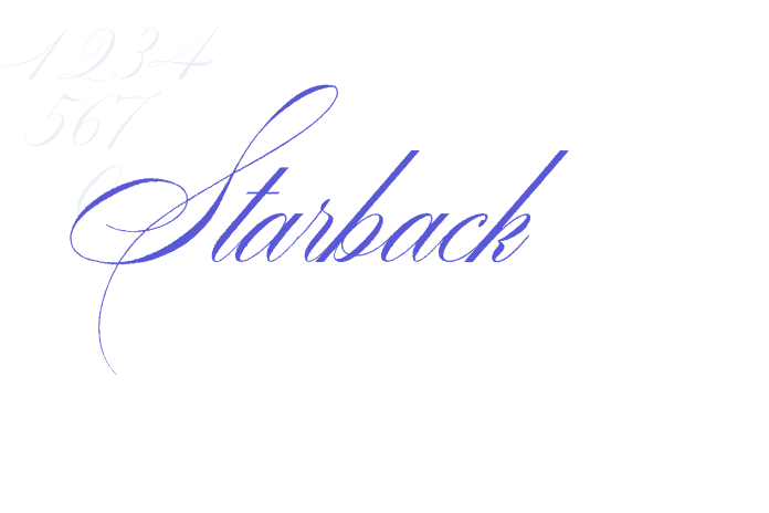 Starback font