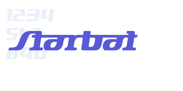 Starbat font