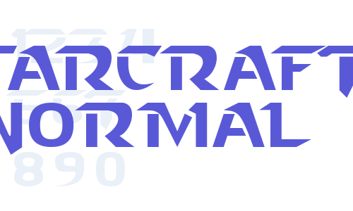 Starcraft Normal Font Download